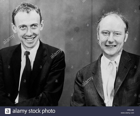 James Watson y Francis Crick