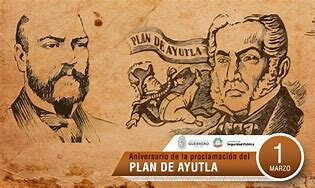 LOS LIBERALES PROCLAMAN EL PLAN DE AYUTLA