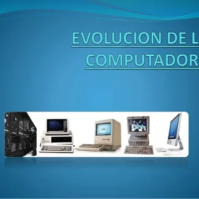 Timeline: EVOLUCIÒN DE LA COMPUTADORA