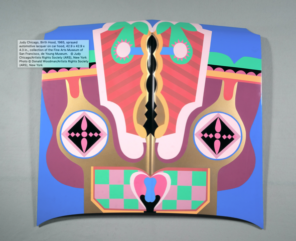 Judy Chicago's "Birth Hood" 1965