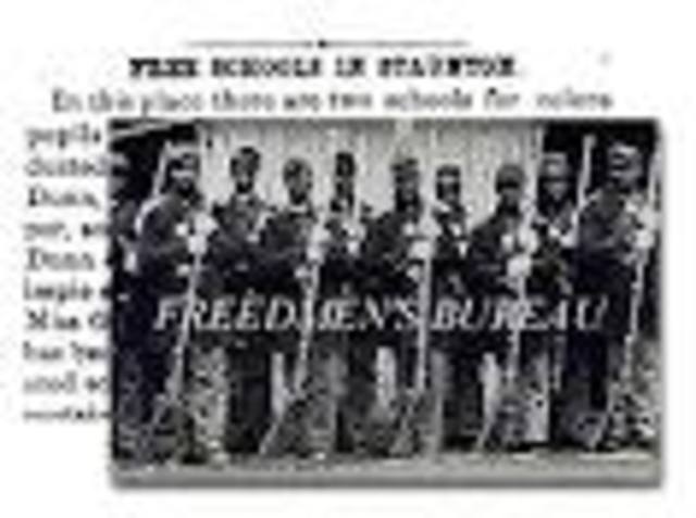 Freedmen Buearu Established