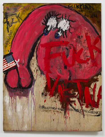 Judith Bernstein's "Cockman #2"