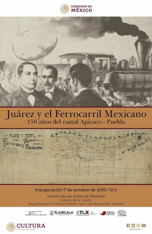 Inauguración de la línea México-Apizaco-Puebla