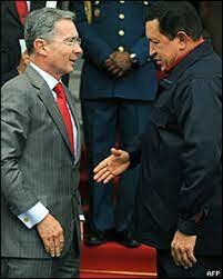 CUMBRE ENTRE CHAVEZ Y URIBE