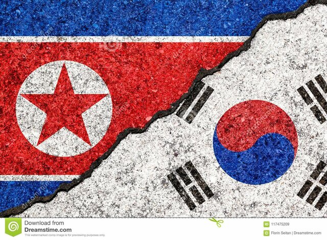 división de corea
