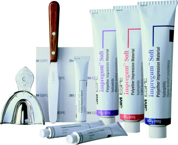 Poliéteres, silicona de adición y condensación