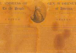 Washington’s Farewell Address