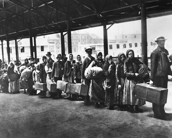 Rush of Immigrants