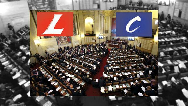contienda electoral entre liberales y conservadores.​