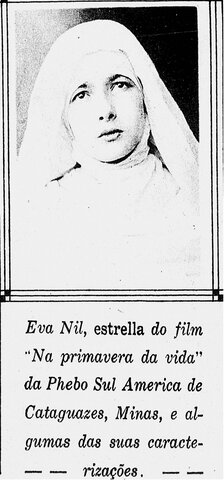 1ª aparição de Eva Nil na Cinearte