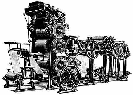 JAN, 1815 PERFECCIONAMIENTO DE LA PRENSA DE IMPRIMIR DE VAPOR