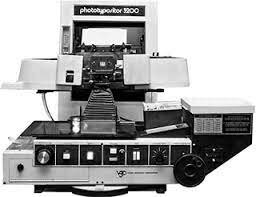 1950 LA FOTOCOMPOSICIÓN