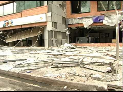 Atentado edificio de caracol radio