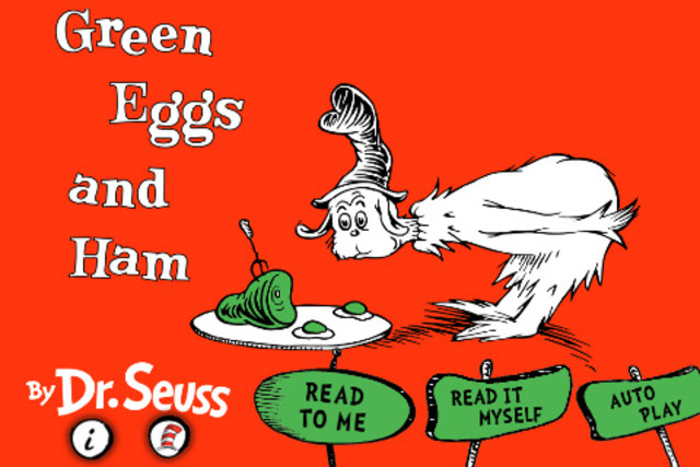 published Green Eggs and Ham
