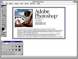 Primera version de Photoshop