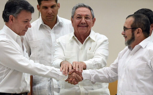 Proceso de paz  de Juan Manuel Santos