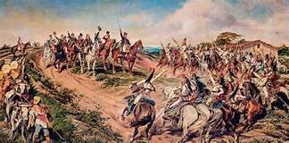 Dom Pedro proclama a independência do Brasil. (7 de setembro)