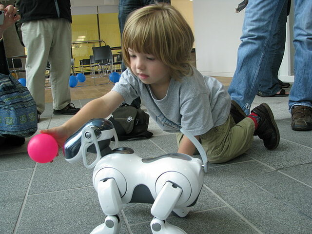 La Primera Mascota Robótica