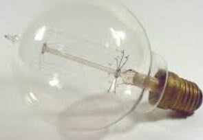 bombillo con filamento de tungsteno