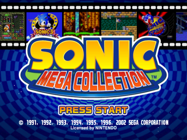 Sonic Mega Collection