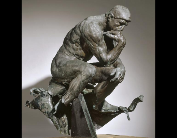 The Thinker by Auguste Rodin
