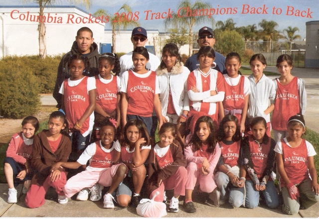 i ran track for my school