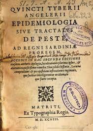 En castellano, la primera referencia al término epidemiología, según Nájera,13 se encuentra en el libro que con tal título publicó Quinto Tiberio Angelerio, en Madrid