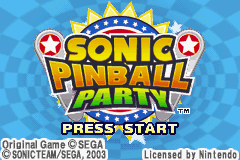 Sonic Pinball Party
