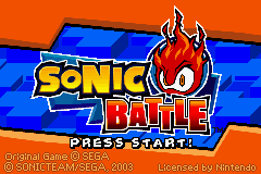 Sonic Battle