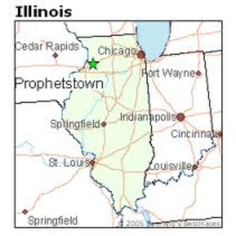 Harrison Marched with 1k soldiers to Prophetstown