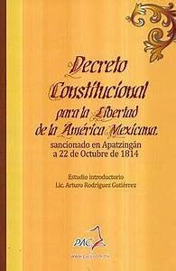 Constitución de Apatzingán.
