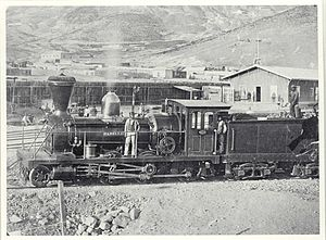Primer Recorrido de Ferrocarril en Chile