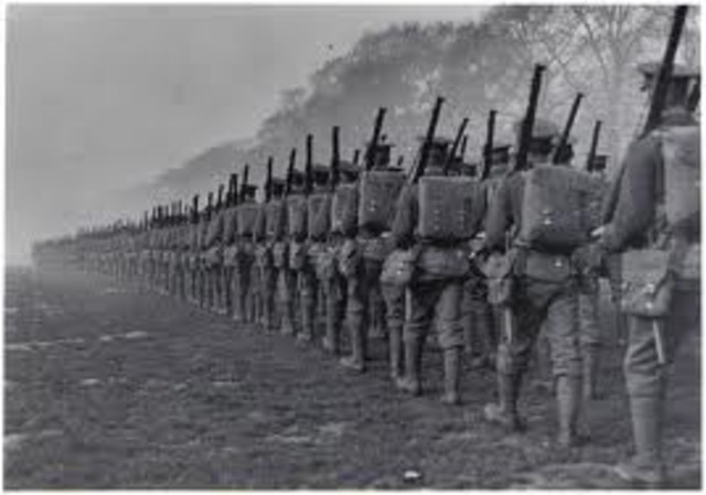 Harrison marched with 1,000 soldiers to Prophetstown