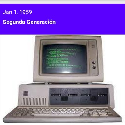 Timeline: Segunda generación