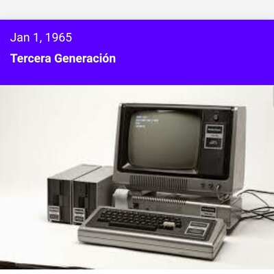 Timeline: Tercera generación
