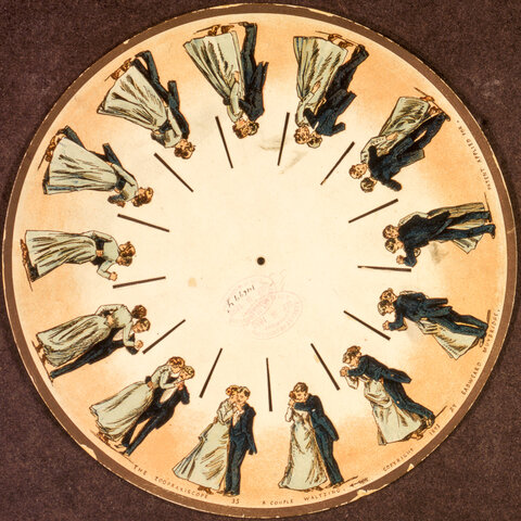 FENAKISTOSCOPIO DE JOSEPH PLATEAU