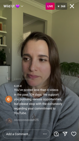 *ManicGene: Wild U! Q&A on IG Live