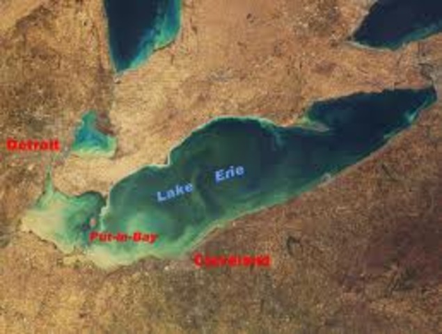 Americans gained control of Lake Erie
