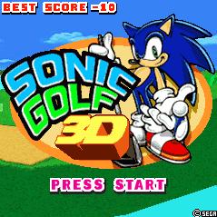 Sonic Golf 3D