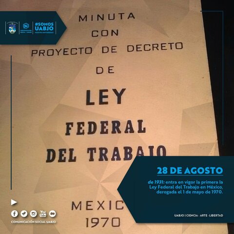 LA NUEVA LEY FEDERAL DEL TRABAJO DE 1970