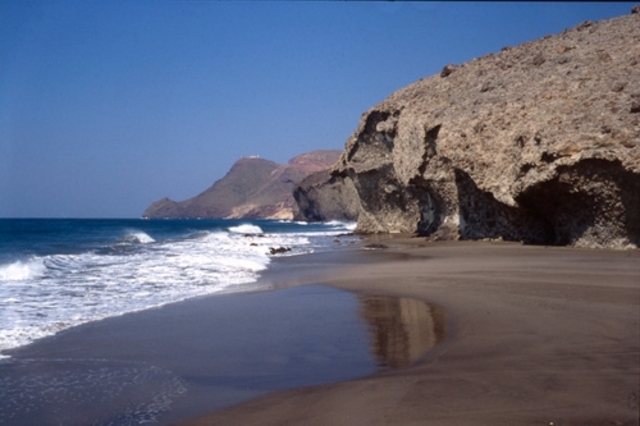 playas del parque natural cabo de gata-nijar.