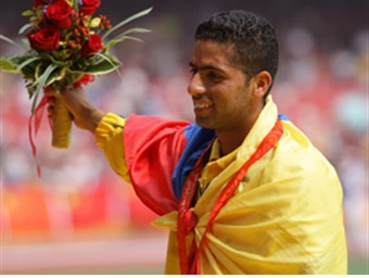 Primer medalla Para-atletismo Colombiano