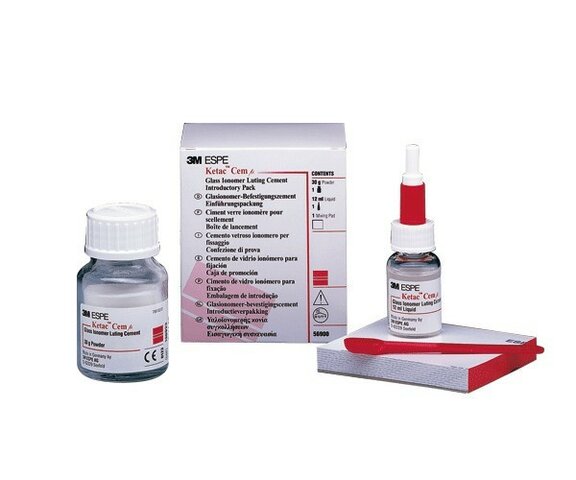 Ionómero de vidrio consensable / autoendurecible