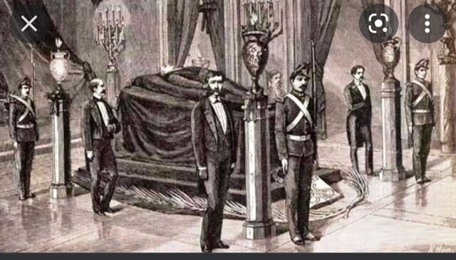 Expired for a disease of the lungs