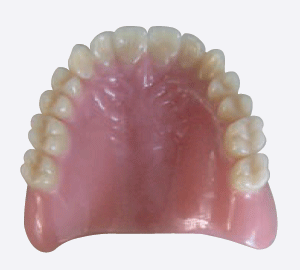 Resina acrílica polimerizada