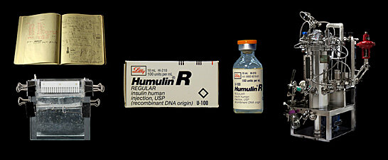 Invención de la insulina humana