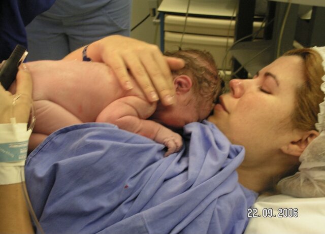 Que felicidade! Nasceu o Mateus!