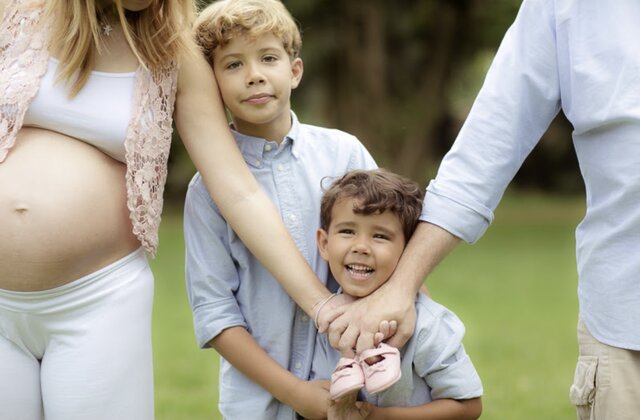 Meus irmãozinhos também estavam ansiosos