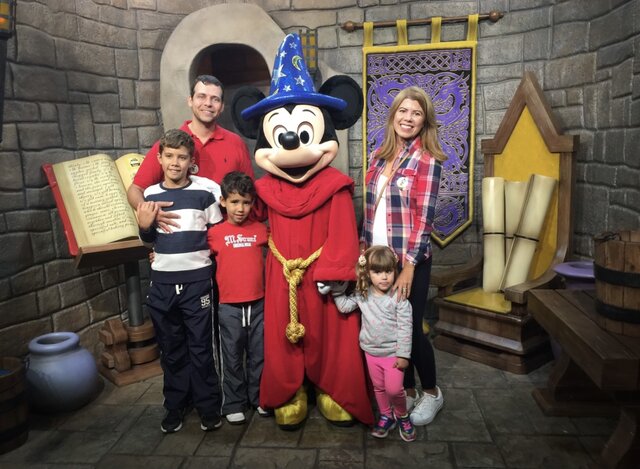 Minha primeira vez na Disney