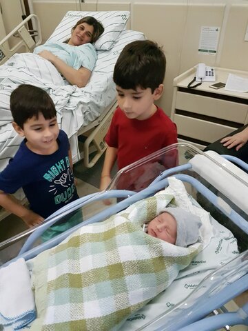 Nascimento do meu irmão Felipe